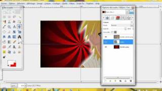 TUTO Gimp Créer un fond décran [upl. by Bouldon]