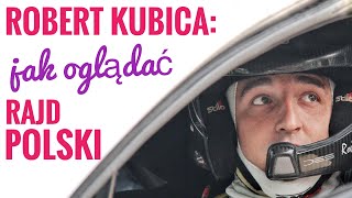 Robert Kubica radzi jak oglądać Rajd Polski jak zdobyć autograf kierowcy WRC Tanak faworytem RK [upl. by Ekim63]