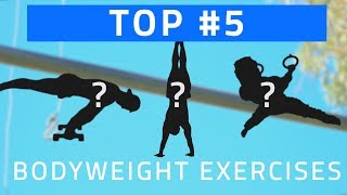 Top 5 Bodyweight Exercises [upl. by Ecidnarb]