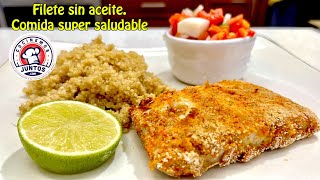 Manera perfecta y correcta de cocinar filete de pescado 🐟 Receta saludable [upl. by Lebazi360]