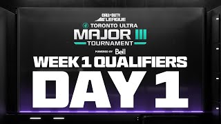 Call of Duty League Major III Qualifiers  Week 1 Day 1 [upl. by Esbenshade]