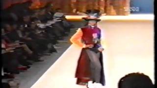 Rifat Ozbek autumnwinter 1992 [upl. by Eyram]