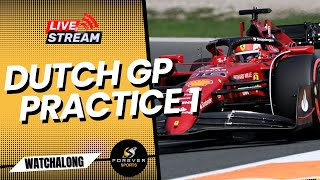 F1 LIVE DUTCH GP FREE PRACTICE 1  Formula 1 Watchalong  Forever Motorsport [upl. by Hooker]