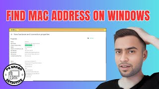 How to Find MAC Address on Windows 11 [upl. by Anelliw402]