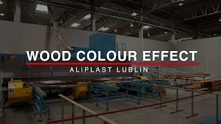 Wood Colour Effect Aliplast Polska [upl. by Noramac]