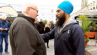 Jagmeet Singh responds to mans comment to cut turban off [upl. by Unam557]