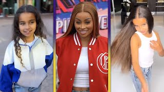 Blac Chyna Gives Daughter Dream Kardashian a HAIR TRANSFORMATION [upl. by Ilecara]