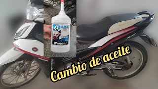 Cambio de aceite en Gilera Smash 125cc👍 Como cambiar el aceite😅 [upl. by Pauiie]