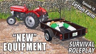 quotNEWquot EQUIPMENT  Survival Roleplay  Farming Simulator 17  Letton Farm  Ep 18 [upl. by Ahso292]