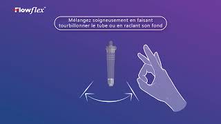 （French）Flowflex SARSCoV2 Antigen Rapid Test Slim （Selftesting） [upl. by Erin249]