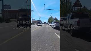 Lane splitting ASMR  relaxing motorcycle video motovlog seattle bikelife [upl. by Itirahc]