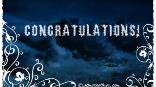 Graduation  Congratulation  Wishes  Ecards  Greeting Cards  Messages  Video  09 05 [upl. by Kamillah]