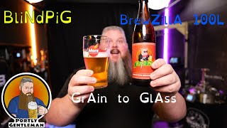 BrewZilla 100L Russian River Blind Pig IPA Grain to Glass [upl. by Ecirtnom]