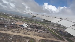 United Airlines 777200ER Takeoff at Taiwan Taoyuan International Airport [upl. by Oironoh996]