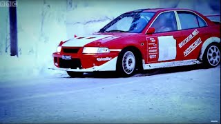 Rally Car Vs Bobsleigh  Top Gear [upl. by Sinnaiy943]