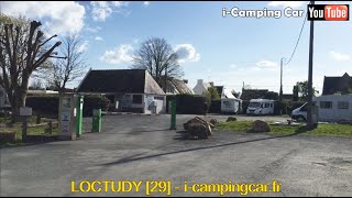 Aire Camping Cars  LOCTUDY 29  Finistère [upl. by Elok]