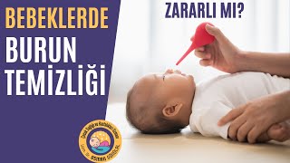 Bebeklerde Burun Temizliği Zararlı mı Orta Kulak Enfeksiyonu AOM [upl. by Ladew]