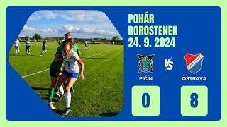 TJ Sokol Pičín  FC Baník Ostrava [upl. by Vernen11]