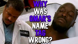 Why Did The Coroner Switch Omars Name Tag  The Wire Explained [upl. by Leina]