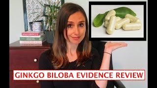 GINKGO BILOBA Memory Benefits  NEUROLOGIST review of Ginkgo Biloba [upl. by Daria89]