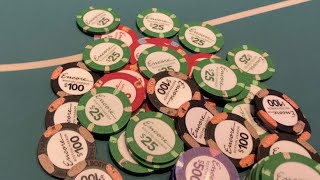 FLOPPING QUADS AND I OVERBET THE POT  Poker Vlog 438 [upl. by Maddie]