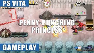 PennyPunching Princess PS Vita Gameplay [upl. by Ihsorih]