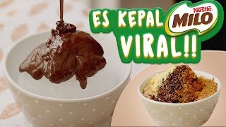 CARA MEMBUAT ES KEPAL MILO VIRAL  RESEPI AIS KEPAL MILO [upl. by Avenej784]