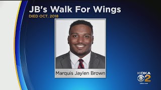 Family Of Duquesne Football Player Who Died Holding Walk [upl. by Schnorr]