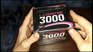 lcarnitine biotech 3000 unpacking experience of use распаковка как принимать опыт использования [upl. by Jeb850]