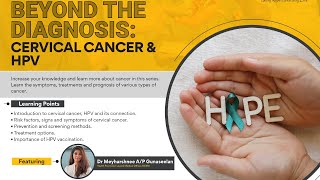 Beyond The Diagnosis Cervical Cancer amp HPV [upl. by High]