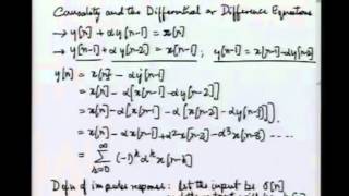 Lecture21 LTI Systems Described By Difference Equation [upl. by Clarance711]