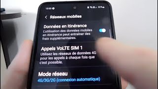 Comment activer les données mobiles a letranger sur samsung [upl. by Lange]