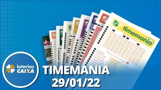 Resultado da Timemania  Concurso nº 1742  29012022 [upl. by Clarhe663]