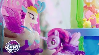 My Little Pony The Movie  Canterlot amp Seaquestria Castle Playset Official Video [upl. by Jenn63]