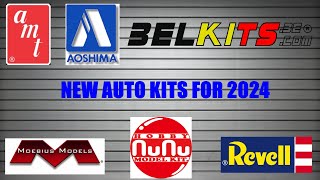 New Automotive Model Kits For 2024 Announced so far new tooling [upl. by Fife192]