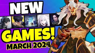 BEST NEW GACHA GAMES MARCH 2024 [upl. by Ennovyahs]