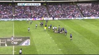 Leinster vs Leicester  Heineken Cup 2009  Final  2 T [upl. by Noreh333]