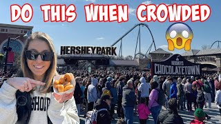 Hersheypark Opening Day 2024 Crowds Food Ride Updates [upl. by Brandais]