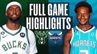 BUCKS at HORNETS  NBA FULL GAME HIGHLIGHTS  December 3 2022 [upl. by Gray321]