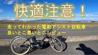 【電動アシスト自転車】快適すぎて日常が変わる！サイクリングして正直レビュー [upl. by Gerianna]