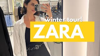 NOVIDADES ZARA  FESTIVE COLLECTION TOUR Winter 2024  NEW IN  Nova Coleção  Looks de INVERNO [upl. by Calore22]