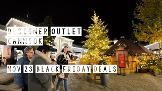 Black Friday Deals amp Christmas Shopping At The McArthur Glen Designer Outlet Cannock Walk Tour 2023 [upl. by Opiuuk]