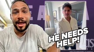 Keith Thurman reacts to Ryan Garcia BIZARRE behavior Sends heartfelt advice [upl. by Akehsat]