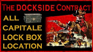 All Capitale Locations The Dockside Contract  Red Dead Online Blood Money [upl. by Pilloff]