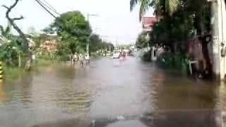 5 Days after Ondoy From my house in Greenwoods Pasig [upl. by Ravahs548]