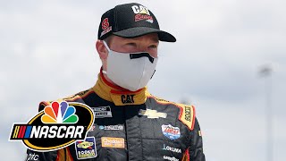 Reddick eager for victory after Real Heroes 400  NASCAR America at Home  Motorsports on NBC [upl. by Born437]