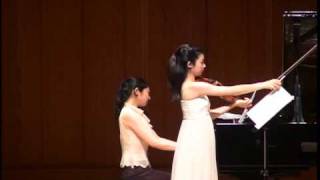 Esther Kim Beethoven Violin Sonata 5 quotSpringquot 1st movement [upl. by Naval]