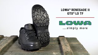 Експресогляд черевиків LOWA® RENEGADE II GTX® LO TF [upl. by Temple]