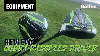 Cobras best driver yet We test the Cobra King Radspeed driver  new for 2021 [upl. by Fellows]