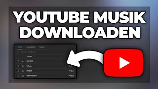 kostenlos Youtube Musik herunterladen  downloaden Handy amp PC  Tutorial [upl. by Hareemas487]